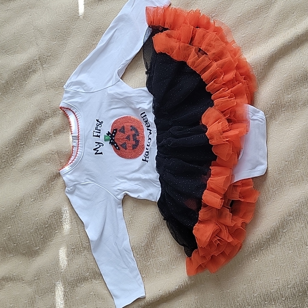 My first Halloween girl dress